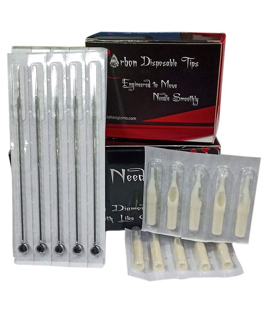 Tattoo Gizmo Carbon Tattoo Needle and Tips (3RS+3RT) Body Tattoo: Buy Tattoo  Gizmo Carbon Tattoo Needle and Tips (3RS+3RT) Body Tattoo at Best Prices in  India - Snapdeal
