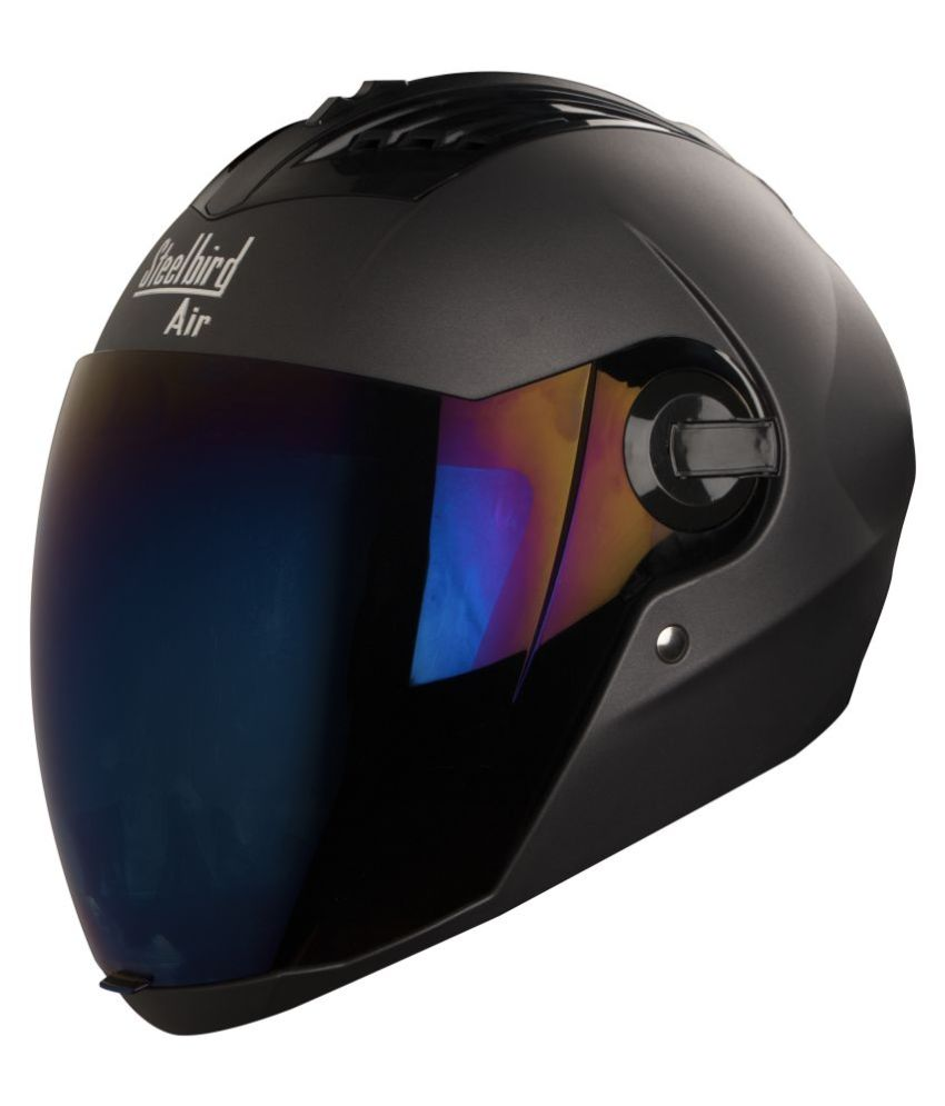 full face motorcycle helmet with visor