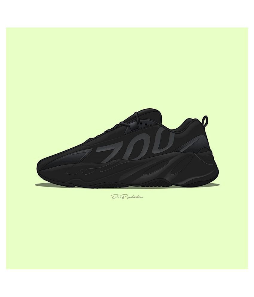 Adidas Yeezy 700 shark Black Basketball 