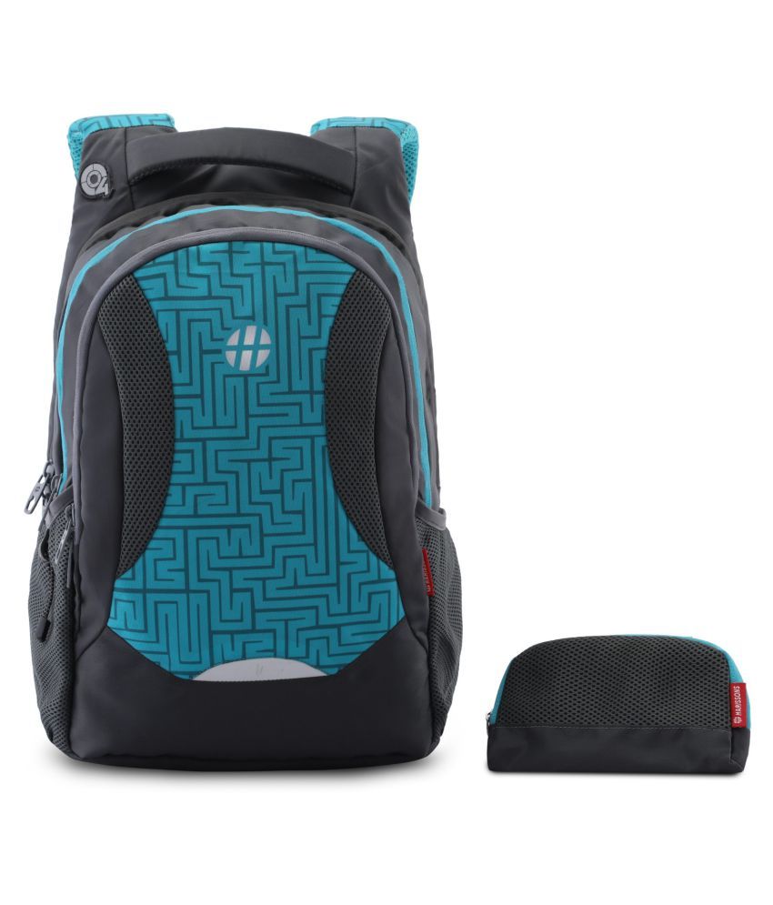 backpack with integrated rain cover