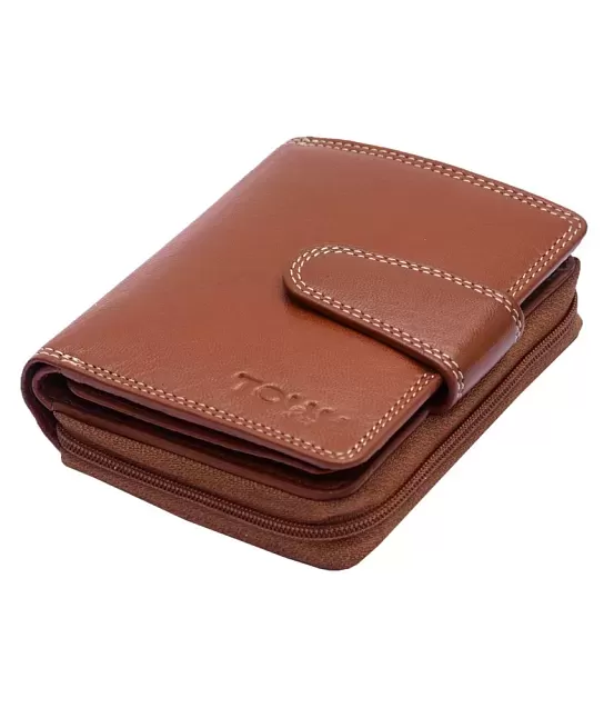 DECARDIN - Brown Leather Men's Regular Wallet ( Pack of 1 ): Buy Online at  Low Price in India - Snapdeal