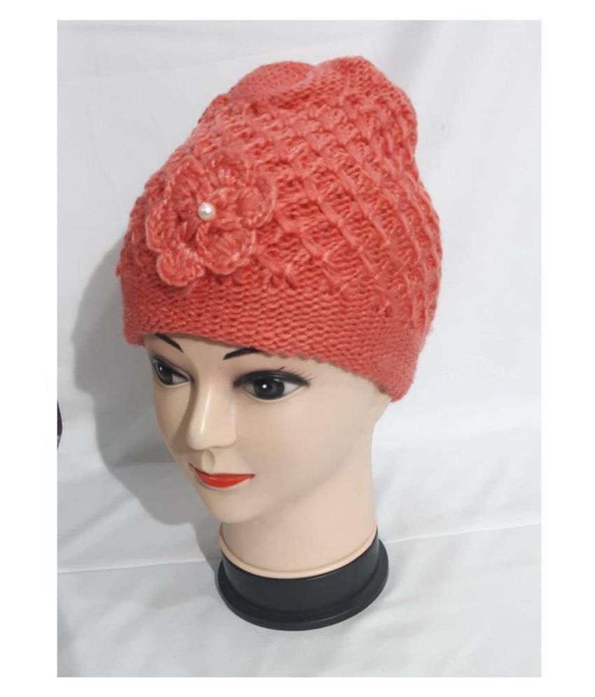 ladies woolen cap online