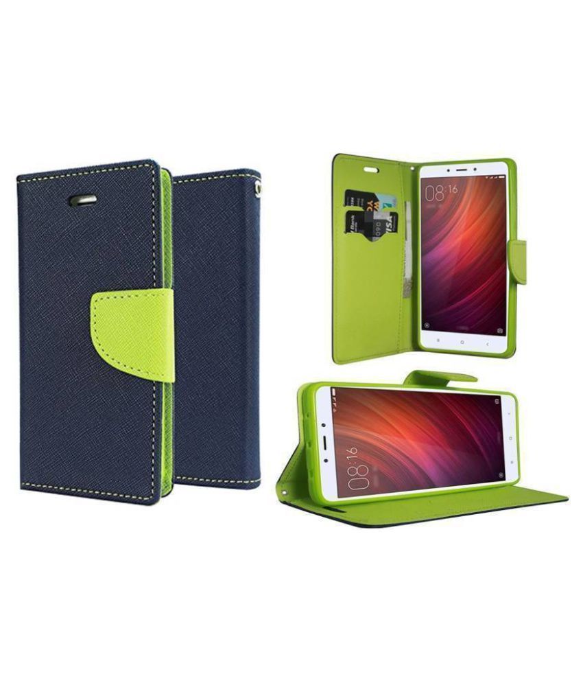 Vivo Z1 Pro Flip Cover by Siddharth Enterprises Blue Flip Covers