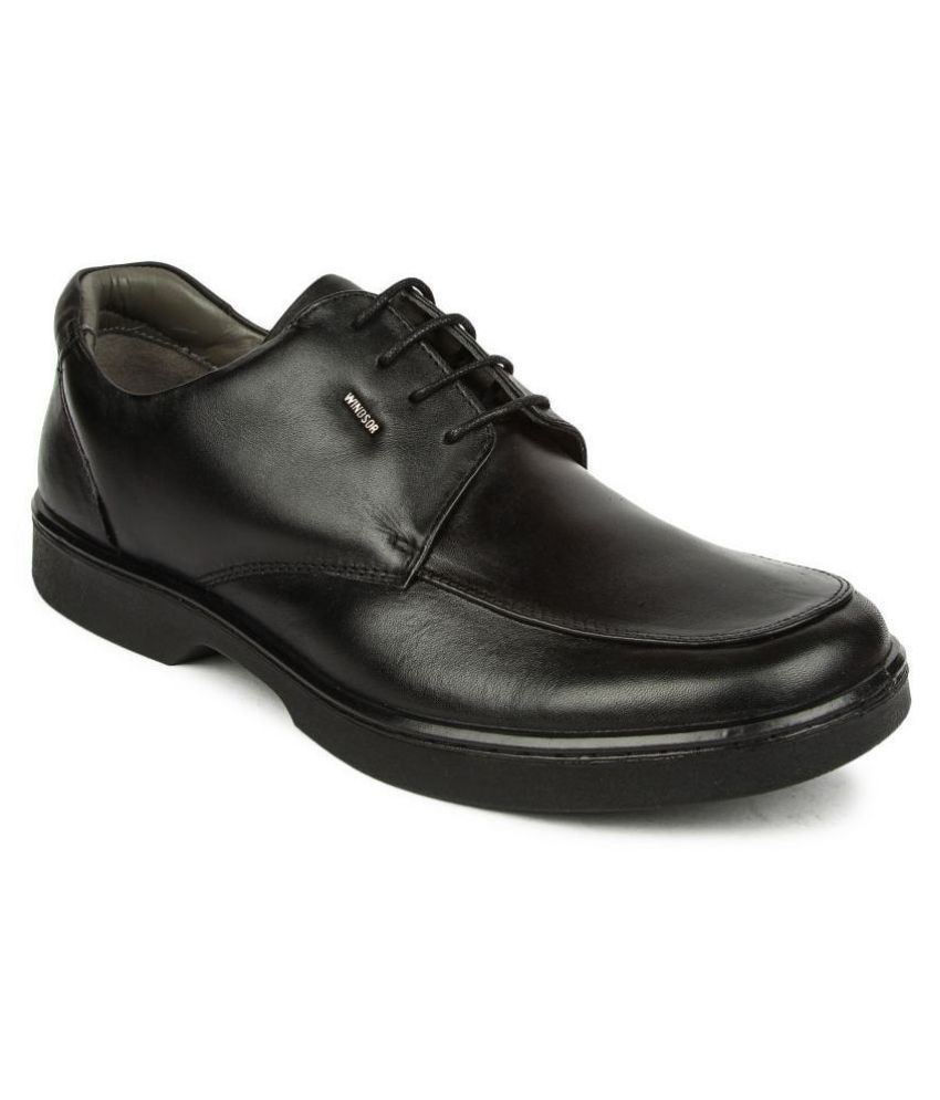 liberty windsor men's black formal shoes