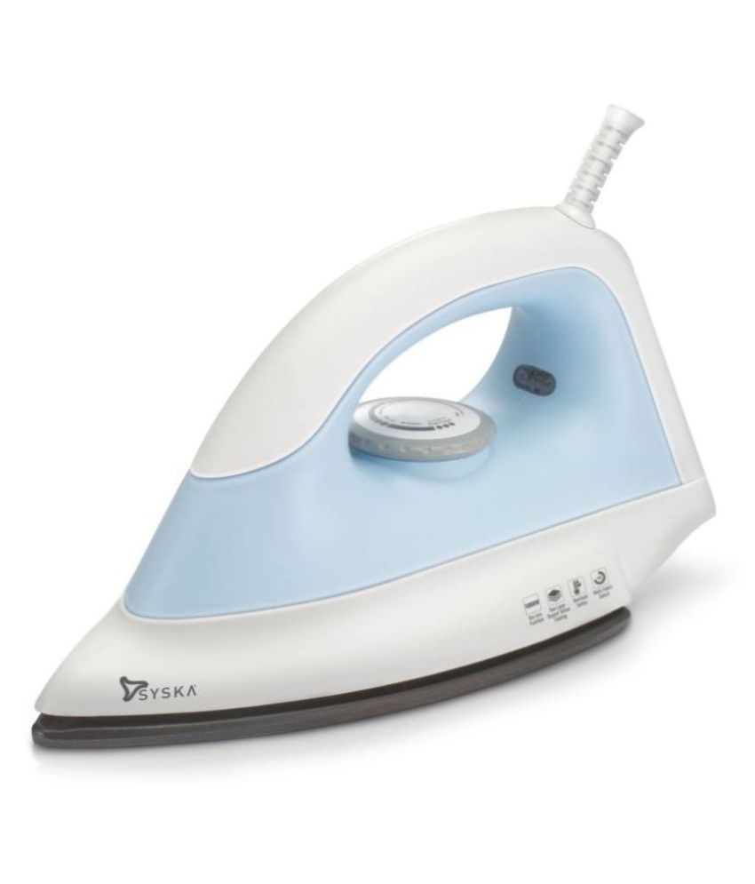 syska irons SDI-09 Dry Iron blue Price in India - Buy syska irons SDI ...