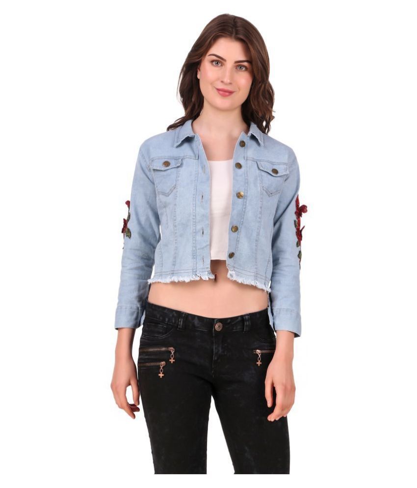 next denim top