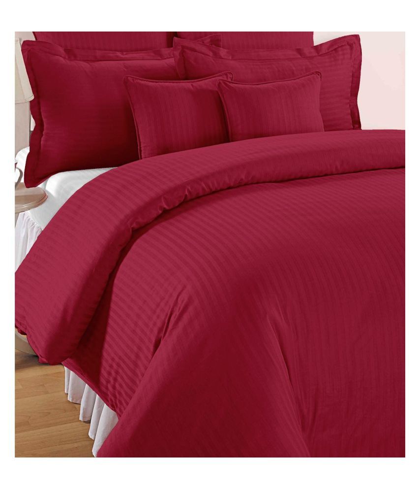 Cotton Trendy Single Cotton Red Stripes Duvet Cover Buy Cotton