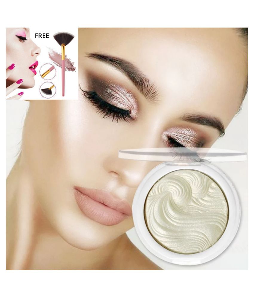 silver highlighter for face