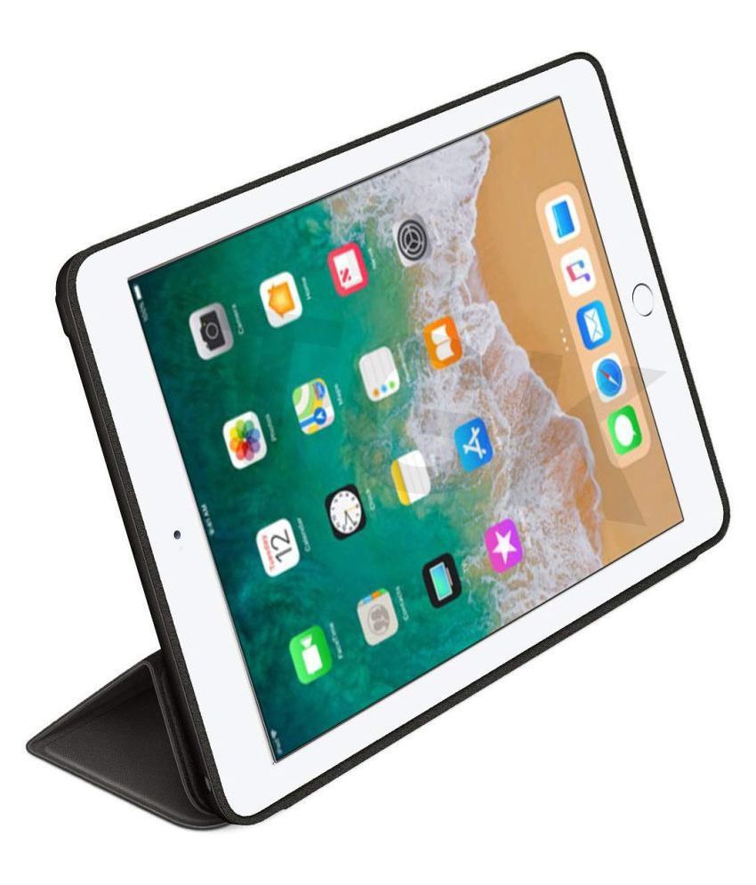 Apple Ipad 9.7 6th Generation Flip Cover By TGK Black