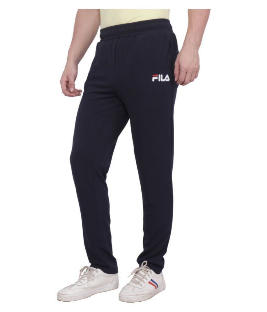 Fila Navy Running /Workout Track pant For Men Buy Fila
