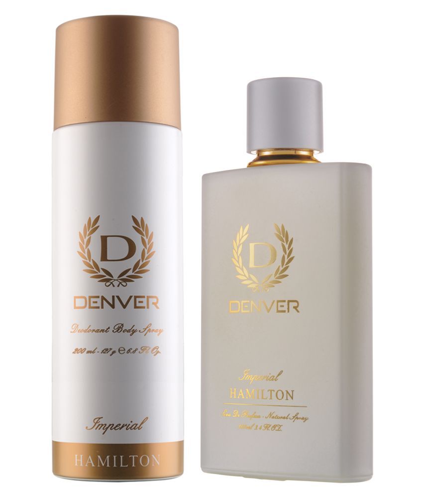     			Denver Imperial Perfume and Imperial Combo Men Deodorant Spray 300 mL