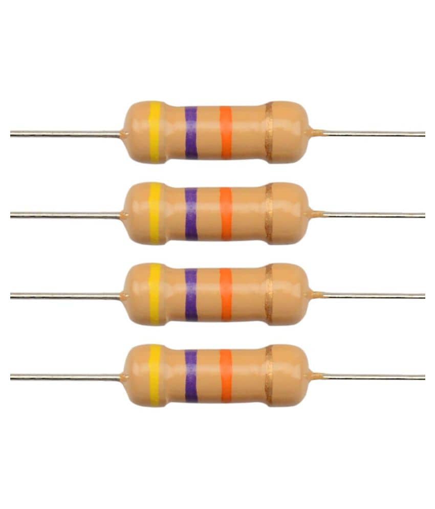 thumbnail image 2 of 25x 0.2 Ohm 1 Watt Carbon Film Resistors | 4.5x12mm | BIOHMSA PC-100 | ±5% 2 of 3