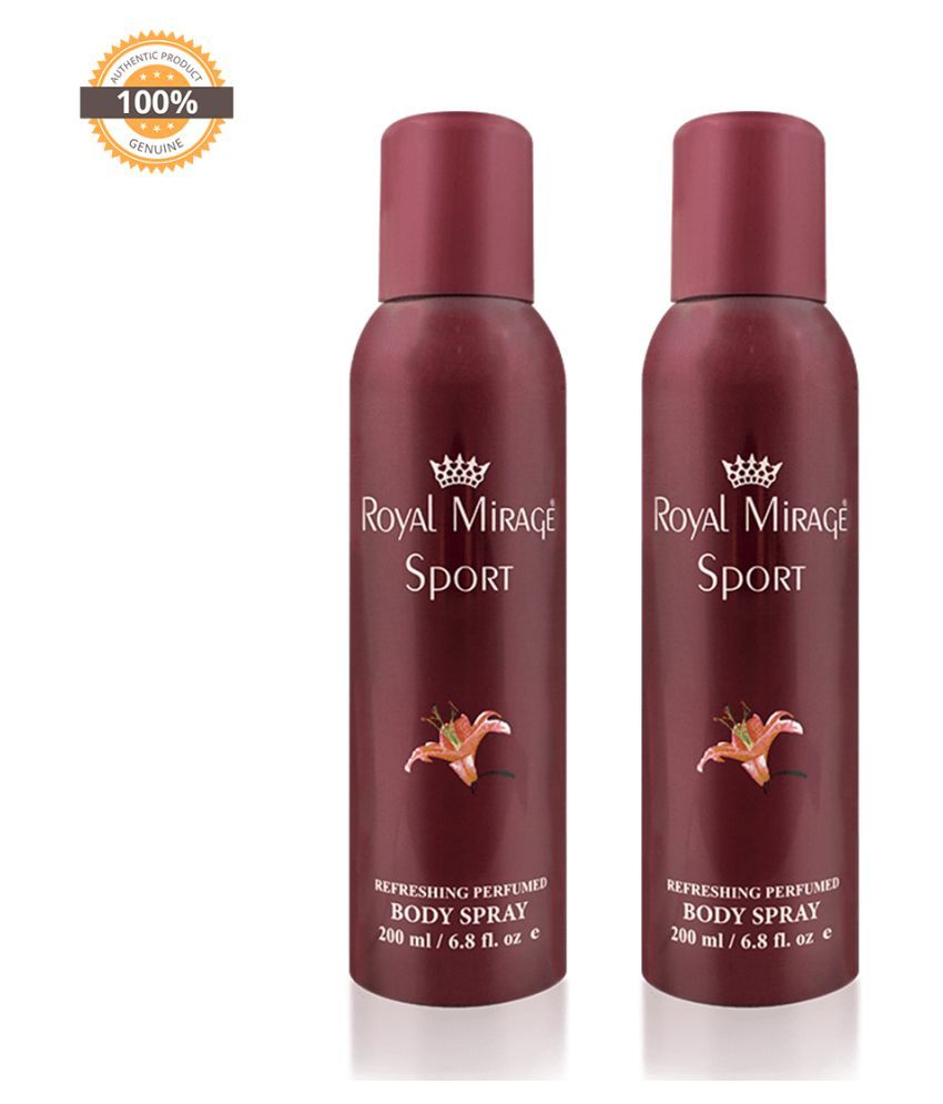 royal mirage silver body spray