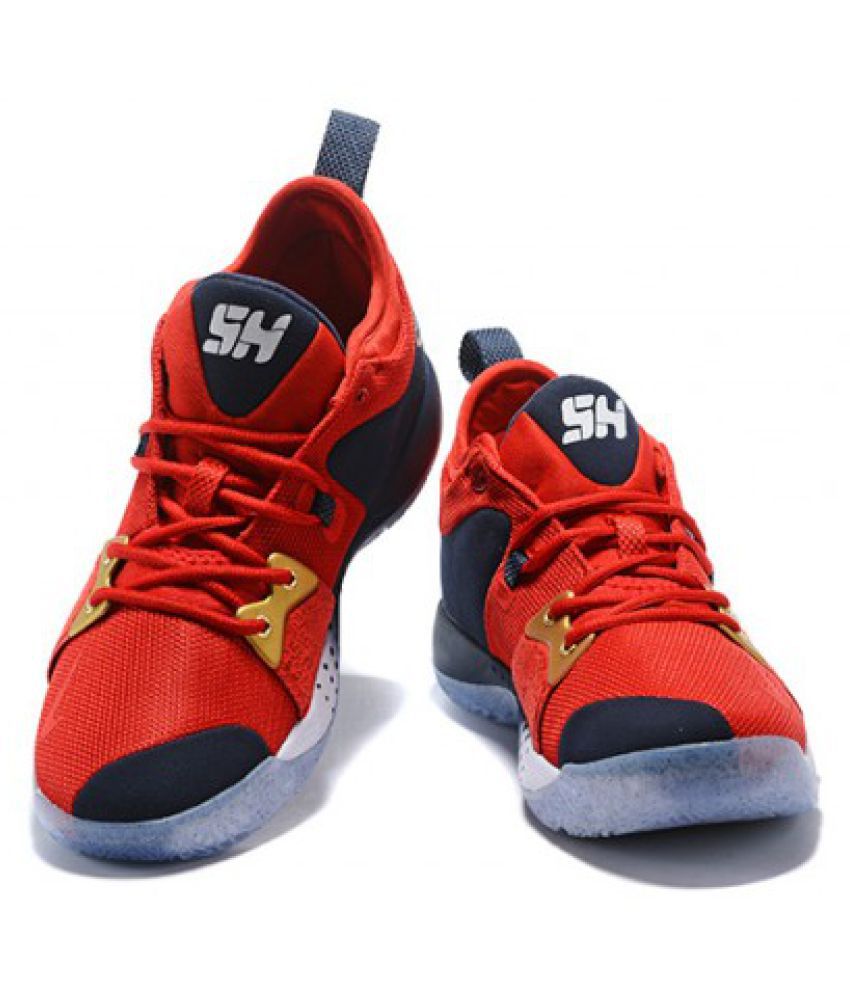 pg shoes red