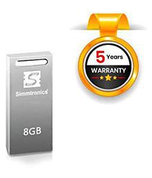 Simmtronics 8GB USB 2.0 Utility Pendrive