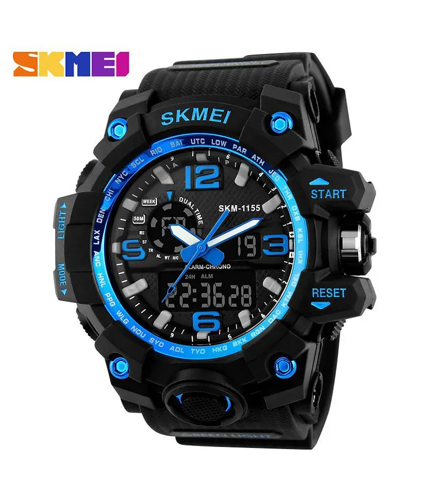 fcity.in - Premium Quality Analogue Dual Time S Shock Digital Watch For