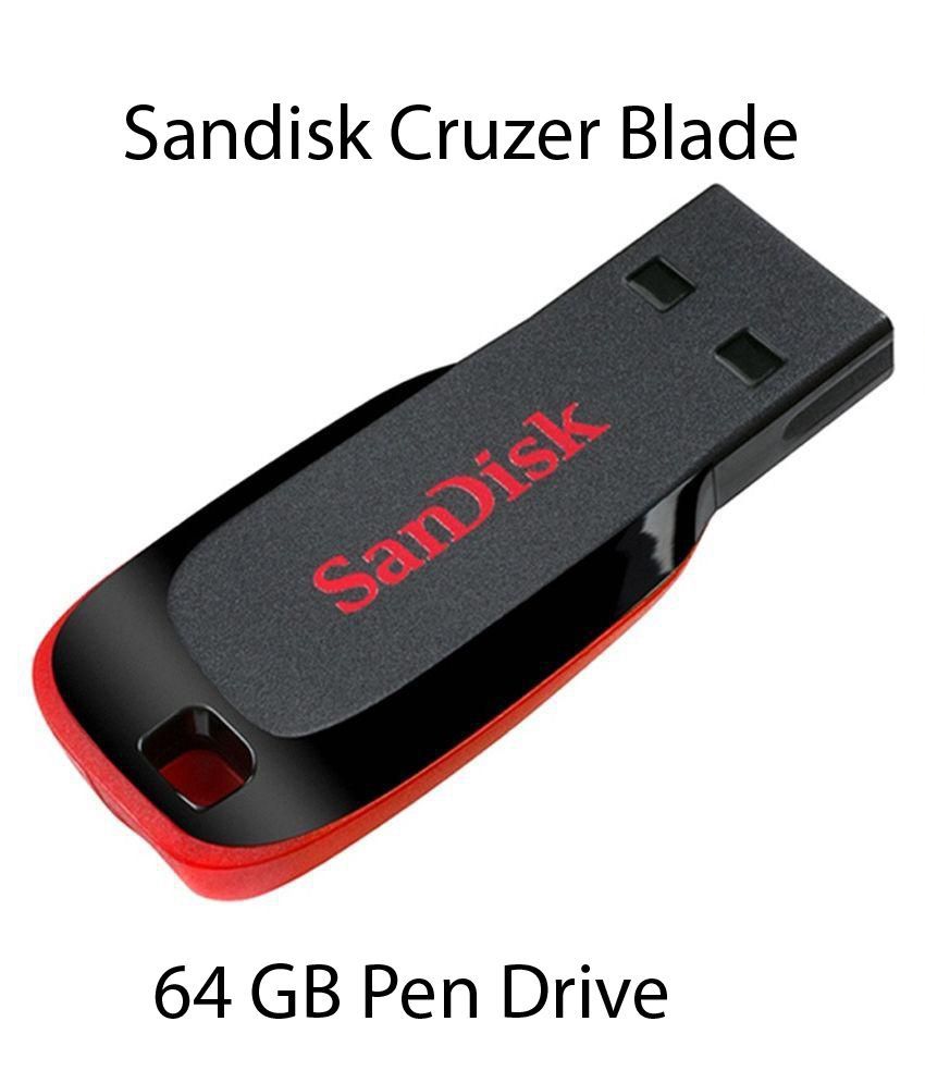 SanDisk Cruzer Blade 64 GB Storage Utility Pendrive 64 GB Pen Drive