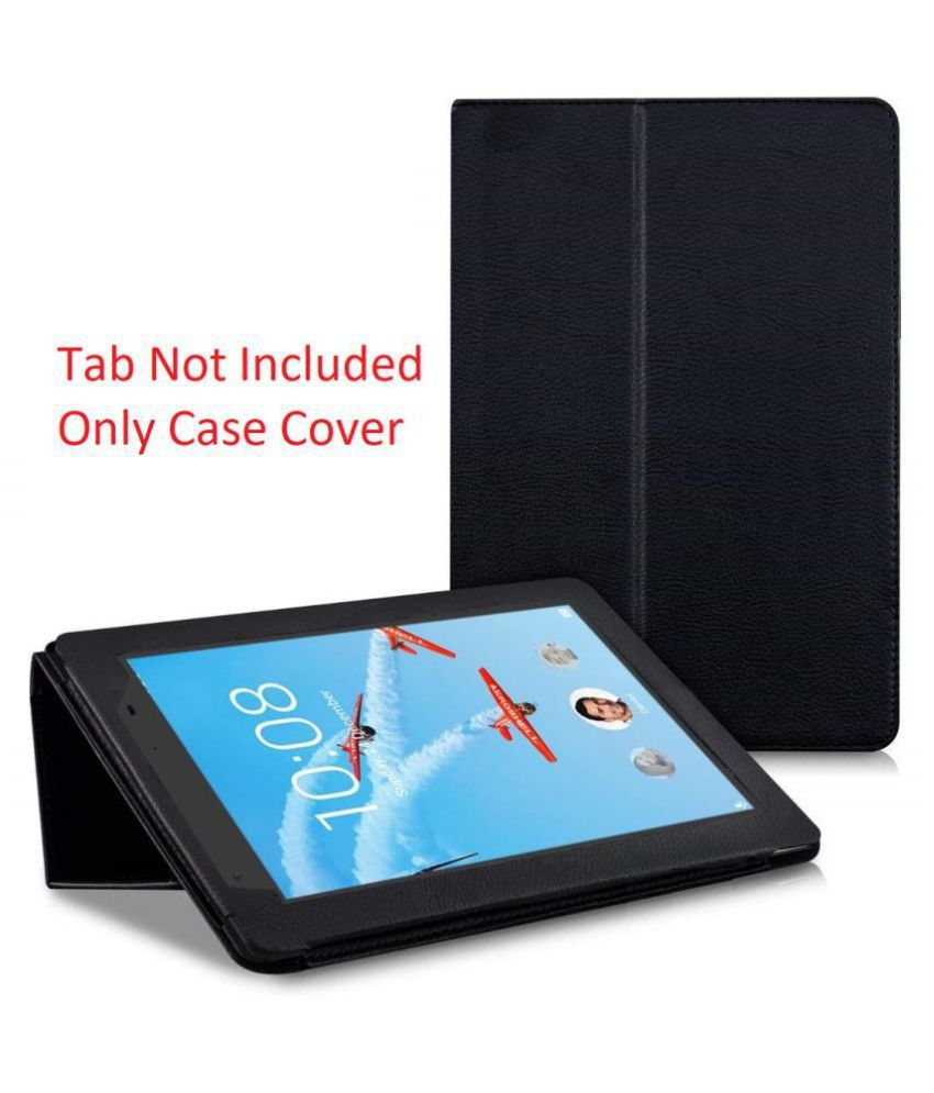 Lenovo Tab 4 8 Plus Flip Cover By TGK Black - Cases & Covers Online at Low  Prices | Snapdeal India