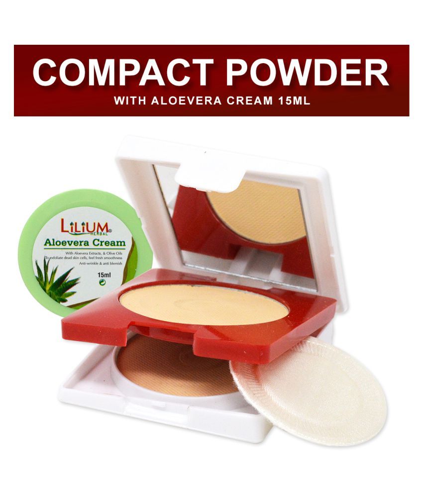     			ADS UV Whitening Fairness-1125 Pressed Powder With Aloevera Cream Medium 20 g