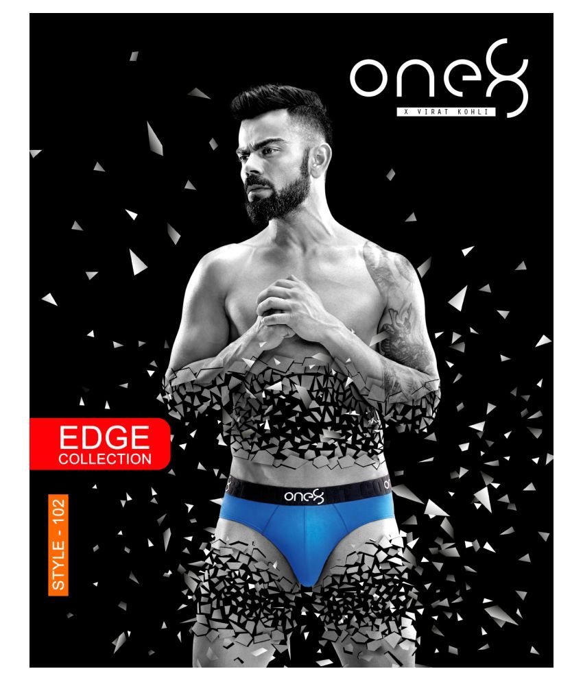 Buy One8 By Virat Kohli Multicolor Cotton Blend Mens Briefs Pack Of 2 Online At Best 7624