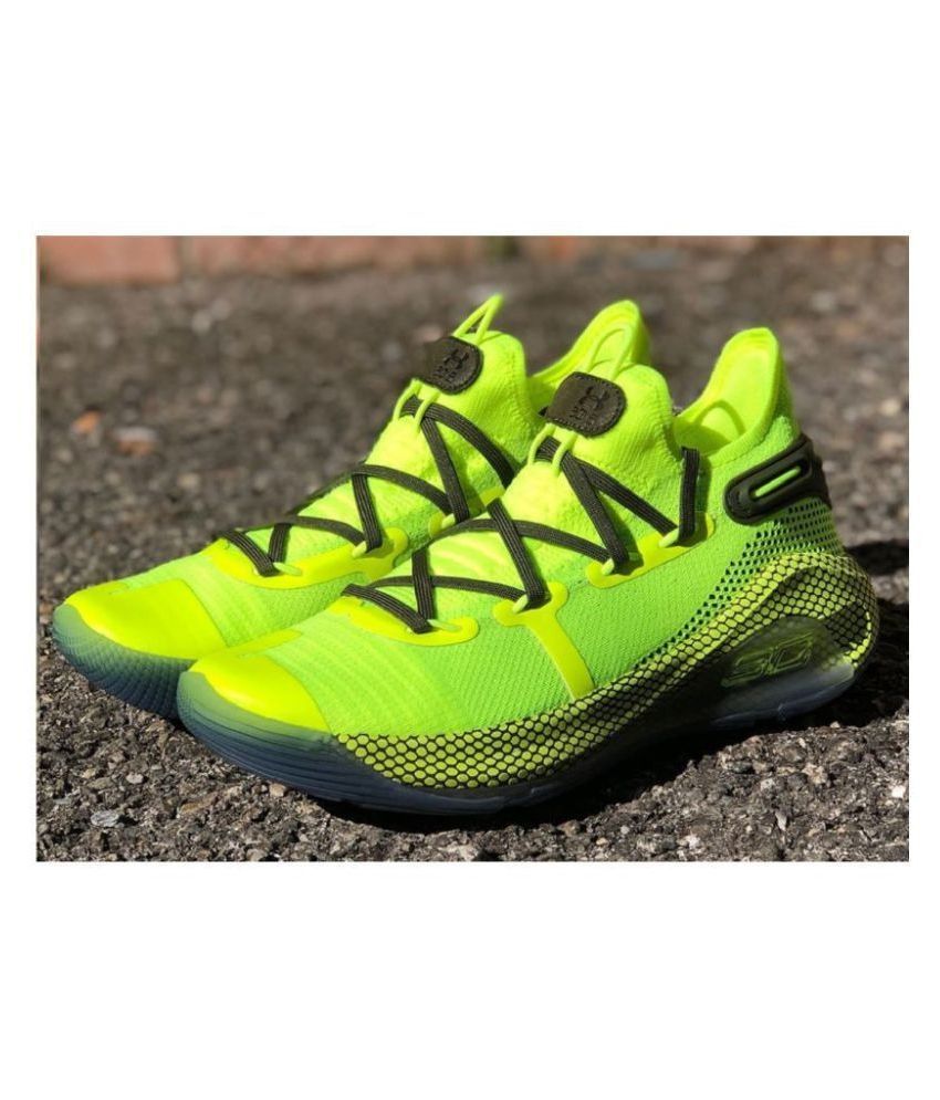 Curry 6 UNDER ARMOUR COYFISH Green Basketball Shoes Buy Curry 6 UNDER ARMOUR COYFISH Green Basketball Shoes Buy