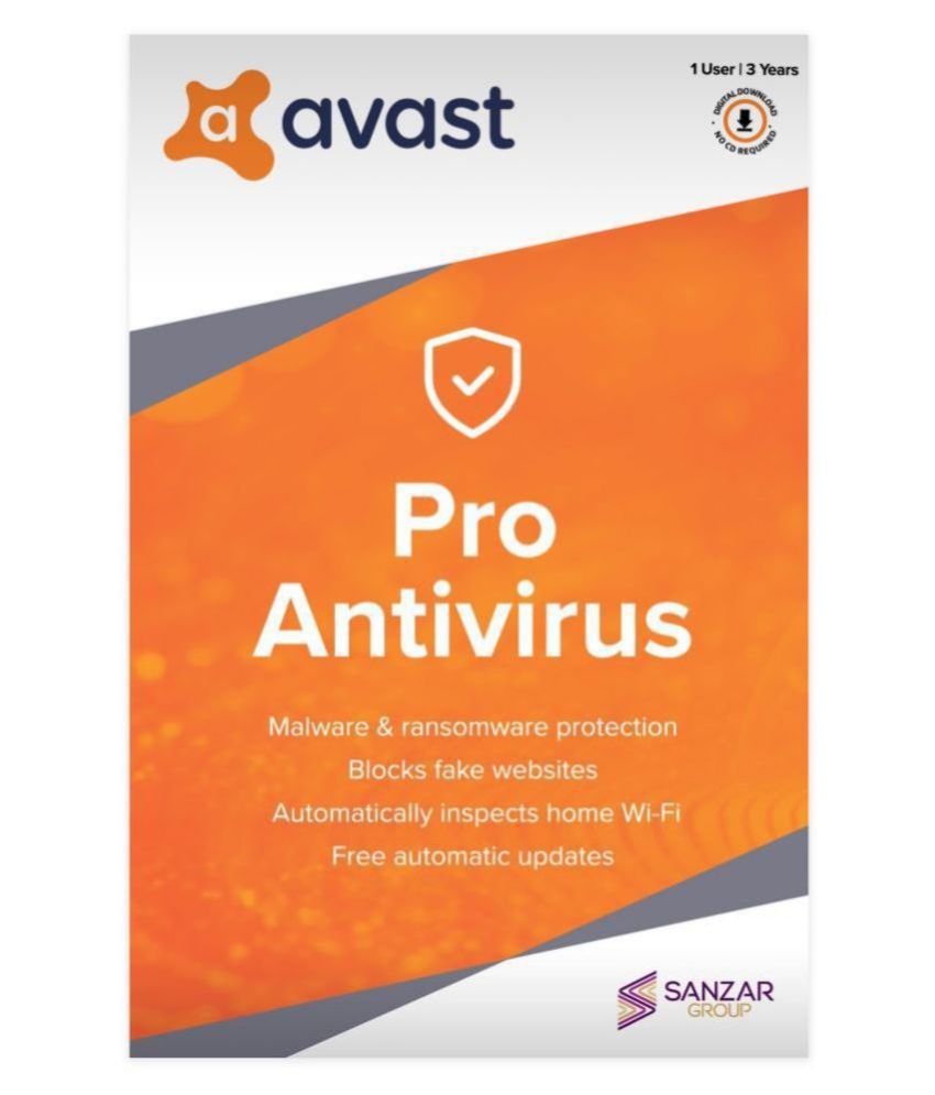 avast antivirus one year price