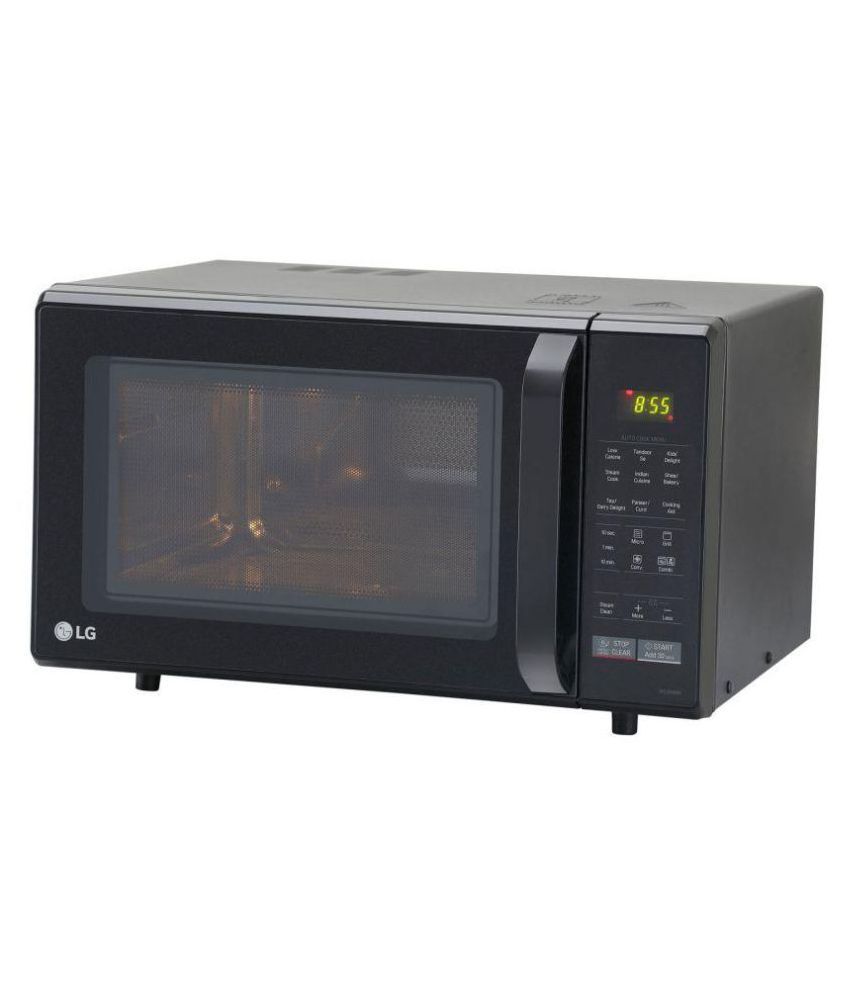 LG 27 to 32 Litres LTR MC2846BG Convection Microwave Black Price in