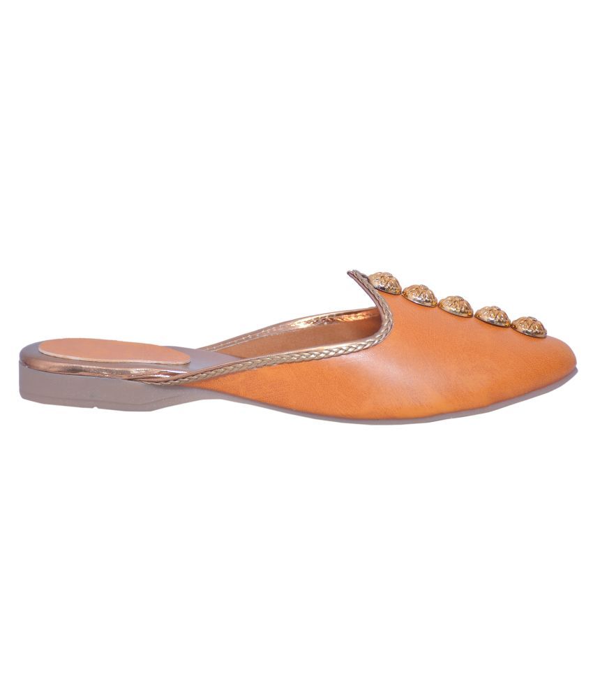 Unistyle Tan Ethnic Footwear Price in India Buy Unistyle Tan Ethnic