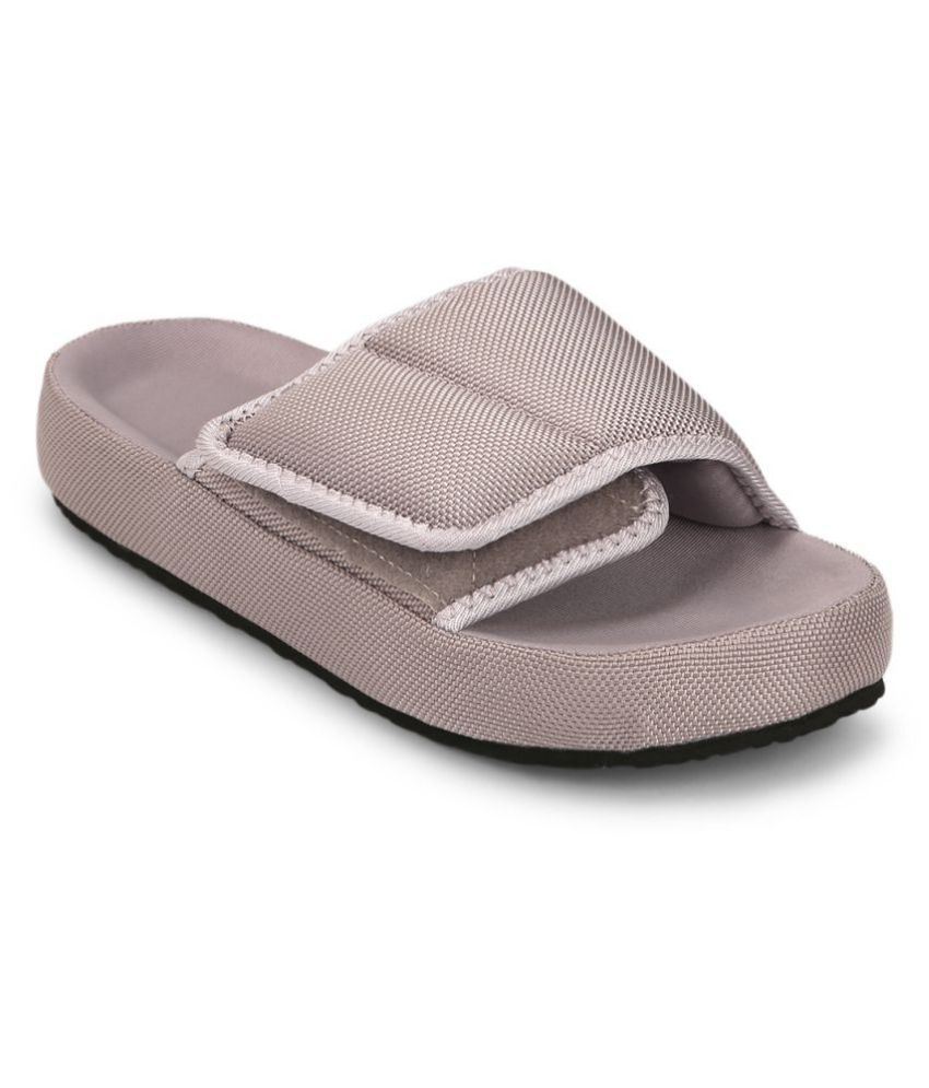 Truffle Collection Gray Slippers Price 