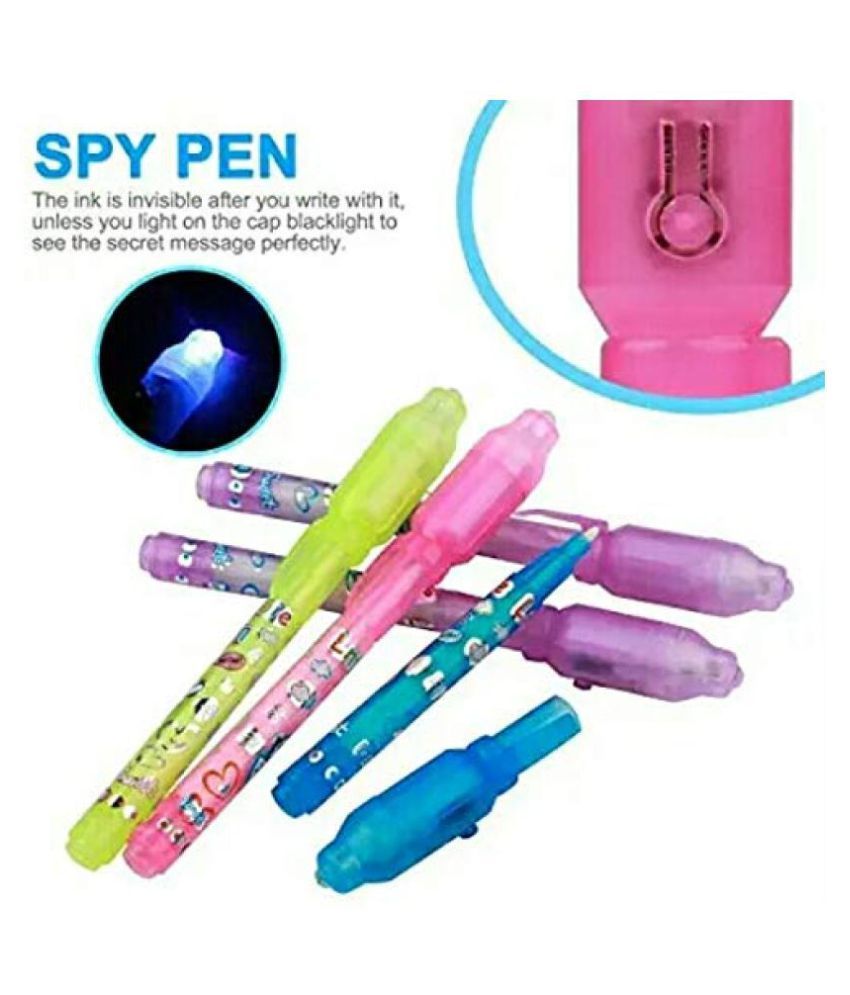 Asu Invisible Ink Magic Pen with UV Light Pack of 3 Buy Asu