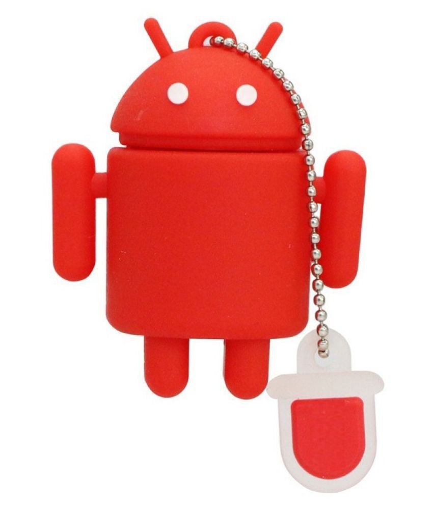     			Pankreeti Android Robot 32GB USB 2.0 Fancy Pendrive Pack of 1