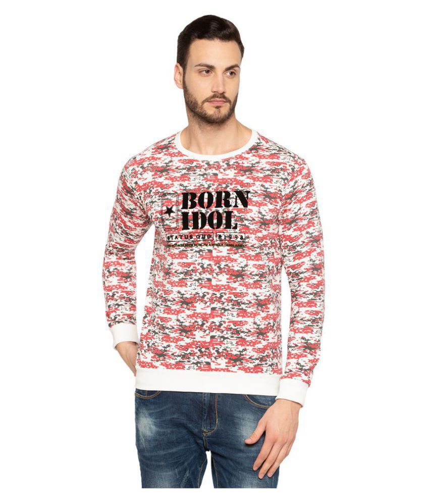 Status Quo Red Sweatshirt