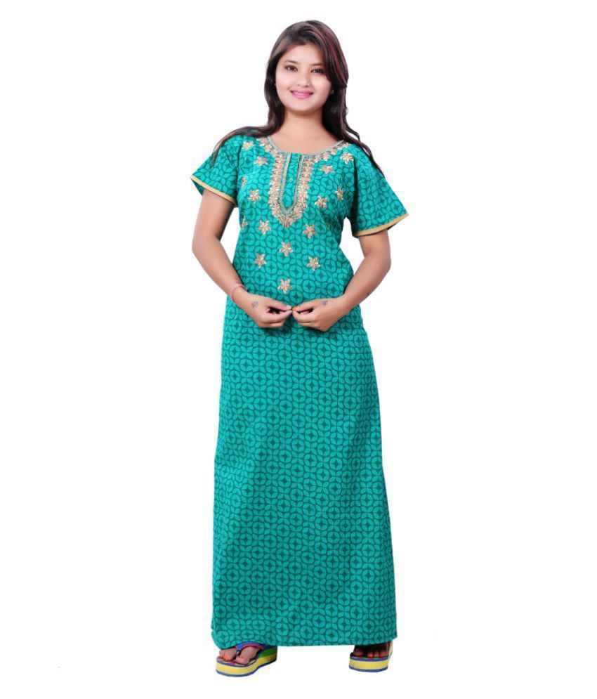 snapdeal cotton nighty