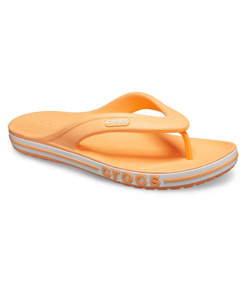 Crocs Orange Slippers Price in India- Buy Crocs Orange Slippers Online at Snapdeal