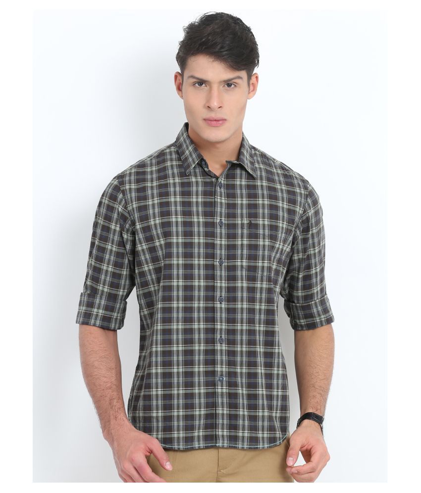 indian terrain green shirt