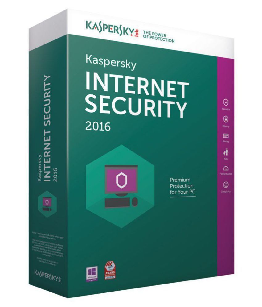 Kaspersky Internet Security 2018 ( 1 PC / 1 Year ) - CD