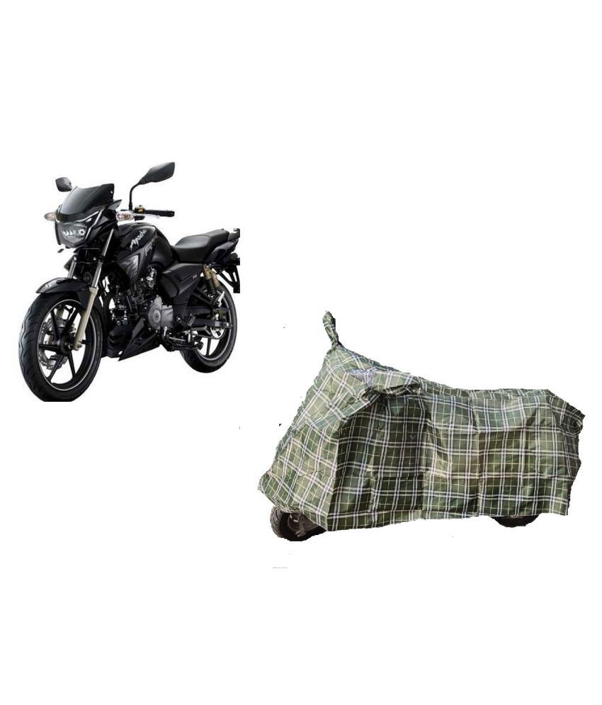 Tvs Apache 160 Rtr Green Check Matty Bike Body Cover Buy Tvs Apache 160 Rtr Green Check Matty Bike Body Cover Online At Low Price In India On Snapdeal