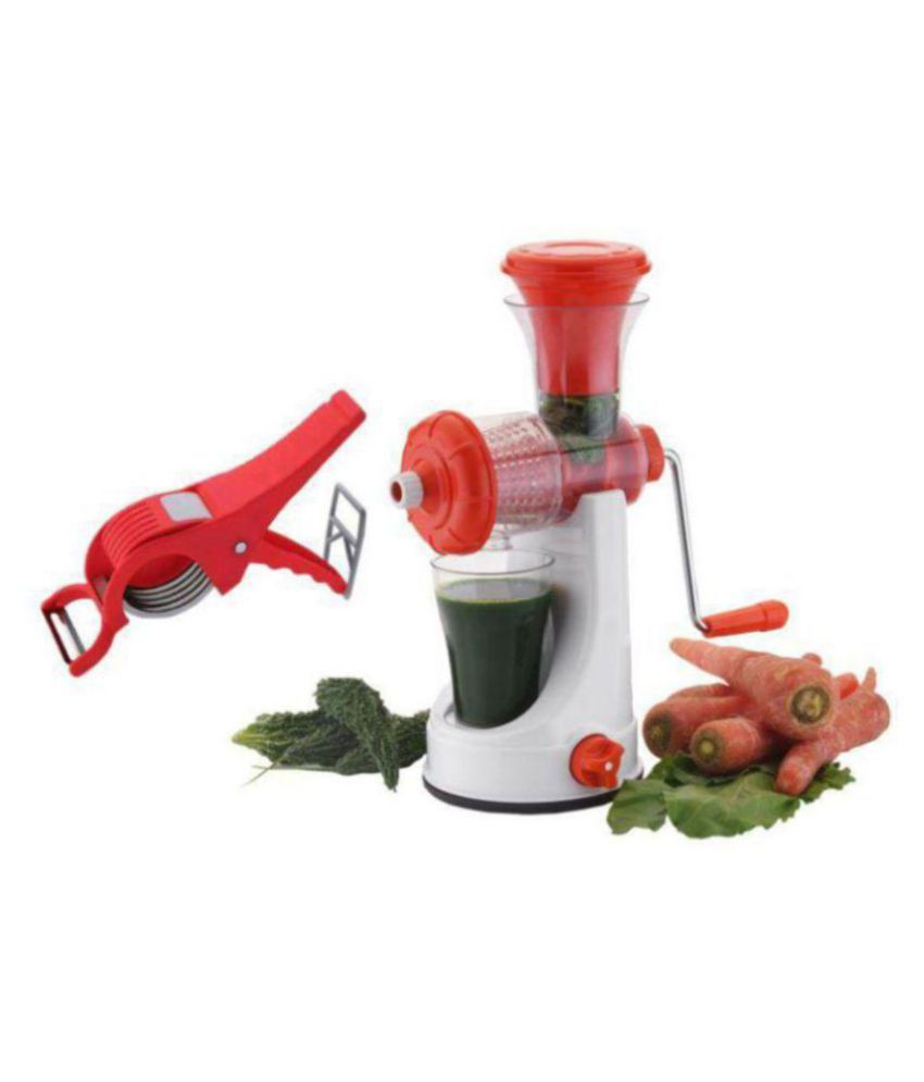     			Analog Kitchenware fruit and vegetable hand juicer and vegetable cutter combo