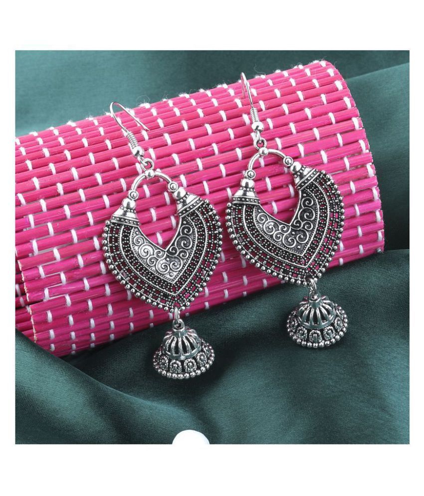     			Silver Shine Dazzling Silver Fish Hook Earrings for Women