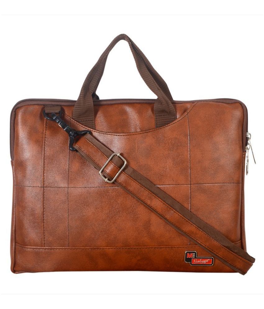 gents leather office bags