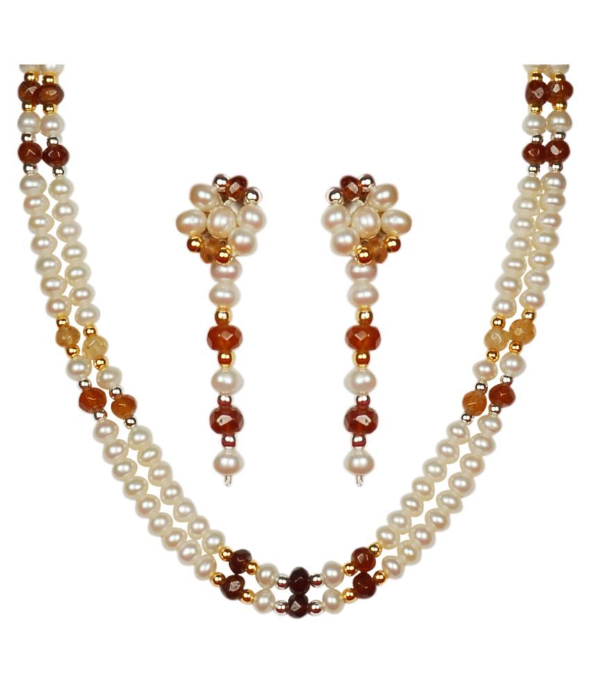 CLASSIQUE DESIGNER JEWELLERY Pearls Multi Color Other Traditional Gold