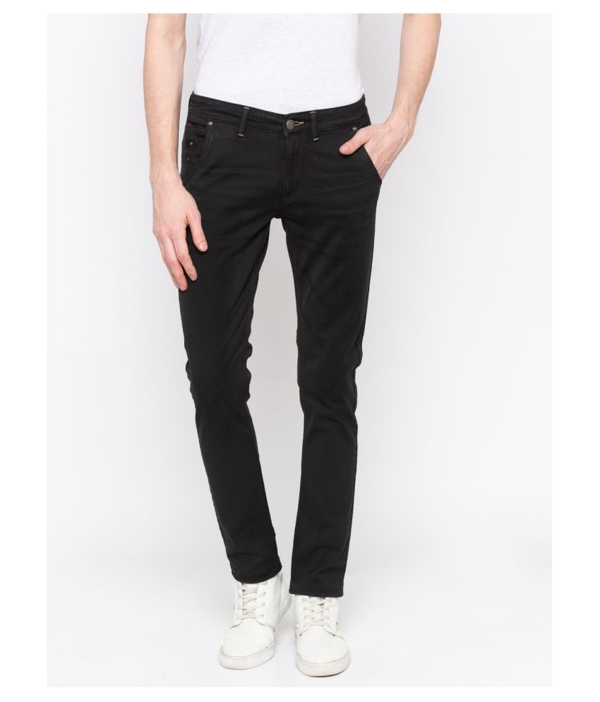 spykar black jeans