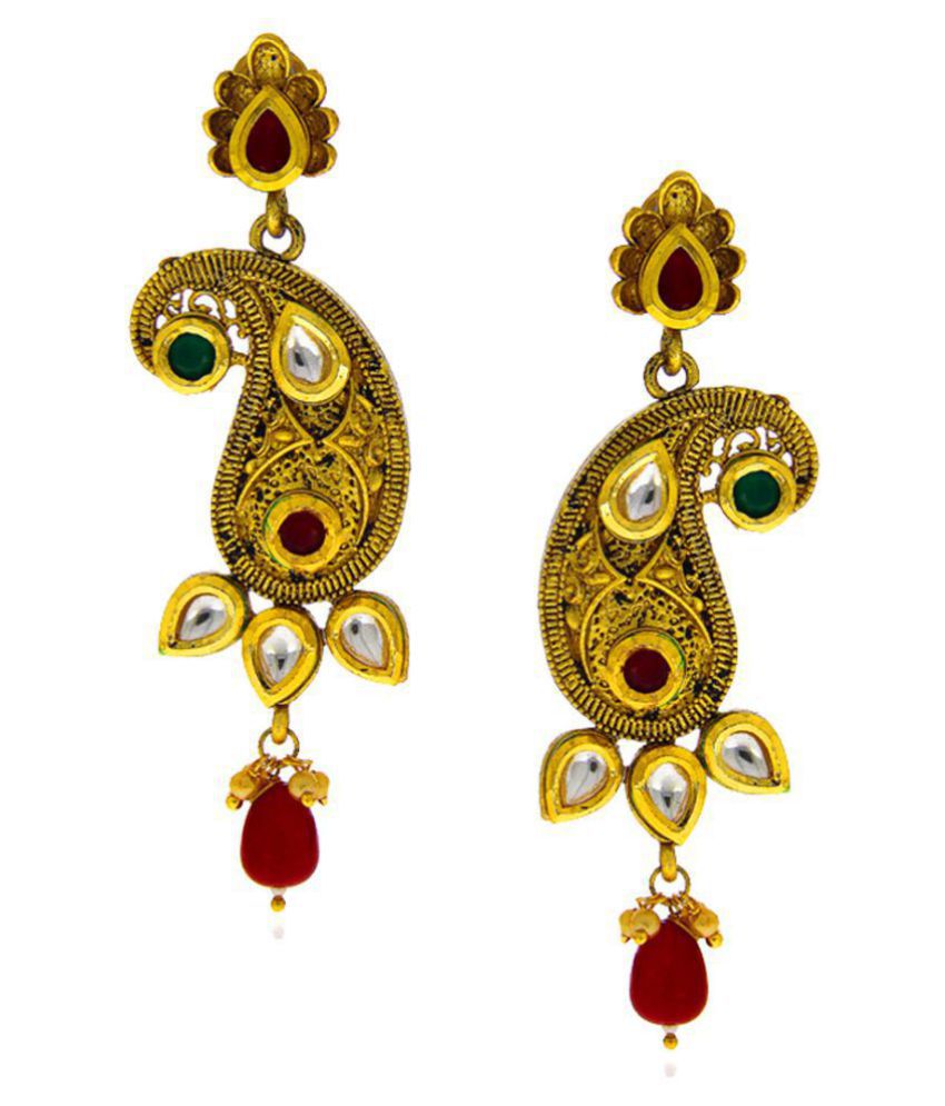 Anuradha Art White Colour Different Styled Beautiful Party Wear Earrings For Women//Girls