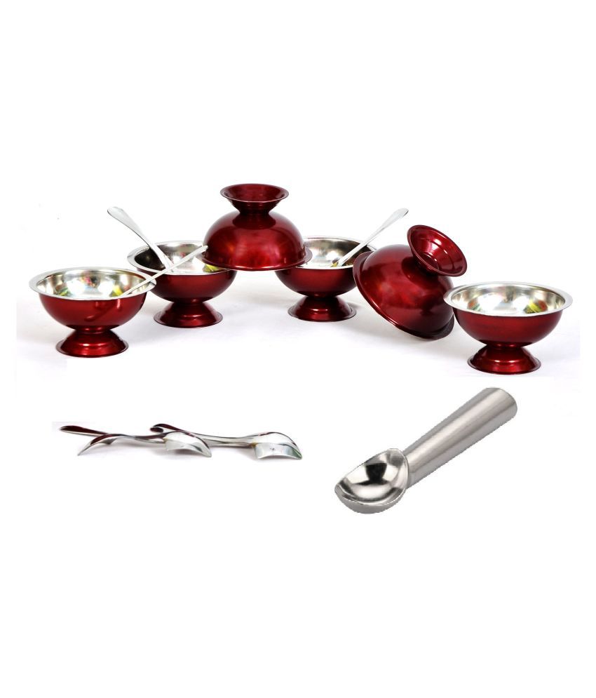     			Dynore 13 Pcs Stainless Steel Dessert Bowl 75 mL