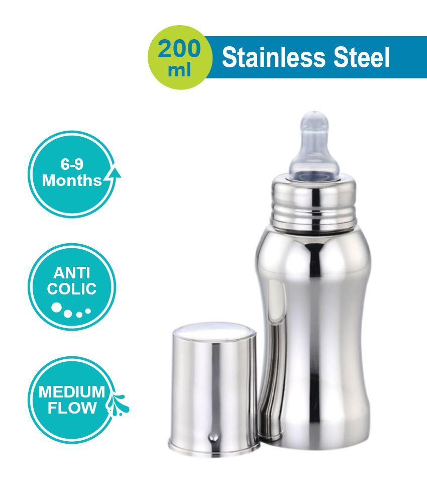 stainless steel baby bottles