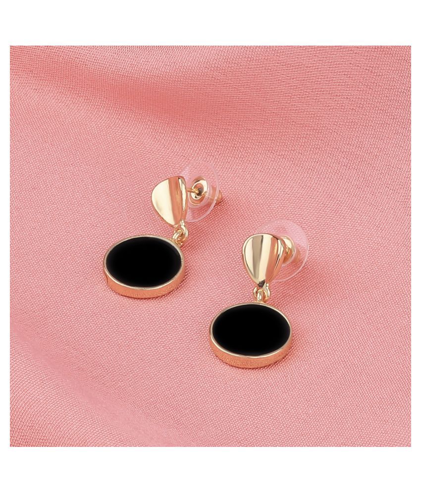     			SILVER SHINE Attractive Gold Plated Stylish Party Wear Stud Earring For Women Girl