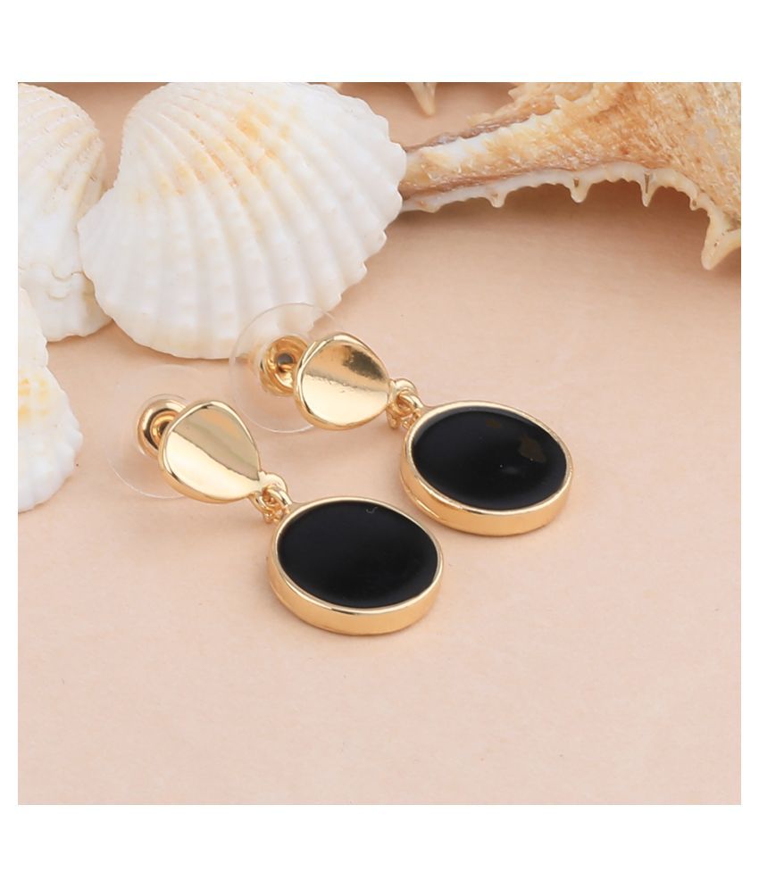     			SILVER SHINE Attractive Gold Plated Stylish Party Wear Stud Earring For Women Girl