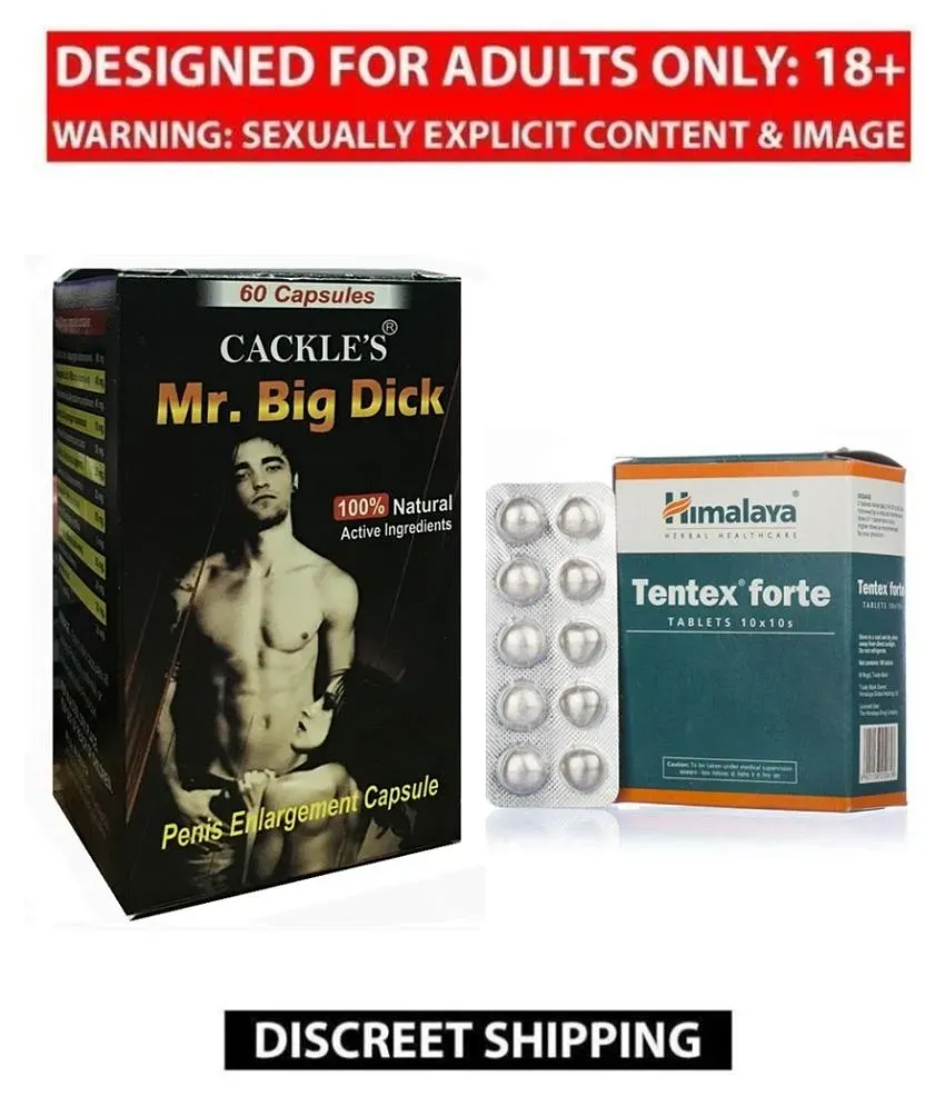 Mr. Big Dick Penis Enlargement Capsule 60 no.s Tentex Forte