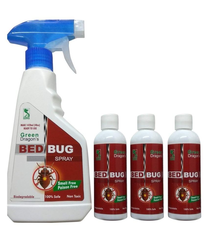 GREEN DRAGON'S Biodegradable Bed Bug Spray Make Ready to Use 1420ml