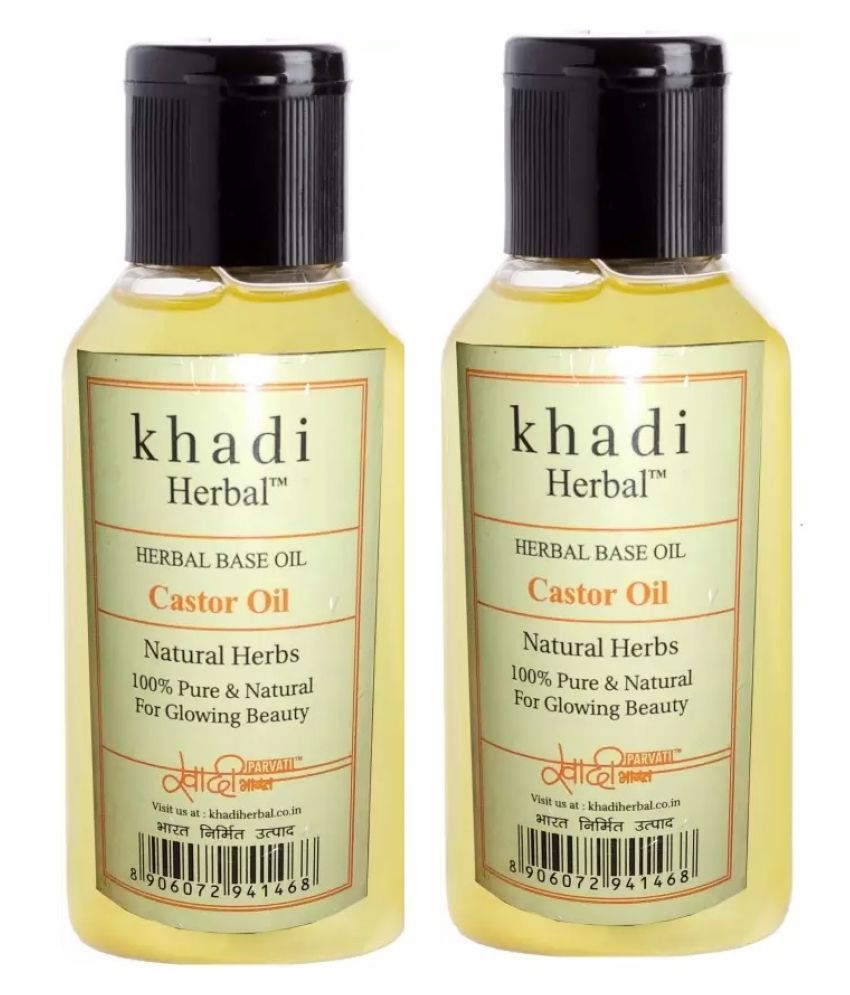     			Khadi Herbal Castor oil 200 mL